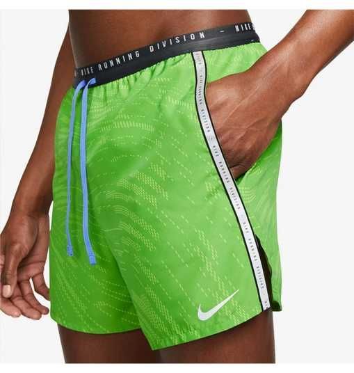 NIKE RUNNING DIVISION DRIFIT LIME GREEN DM4767-377 ŠORTAI