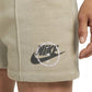 NIKE SPORTSWEAR FLEECE DX5677-351 WET SAND ŠORTAI