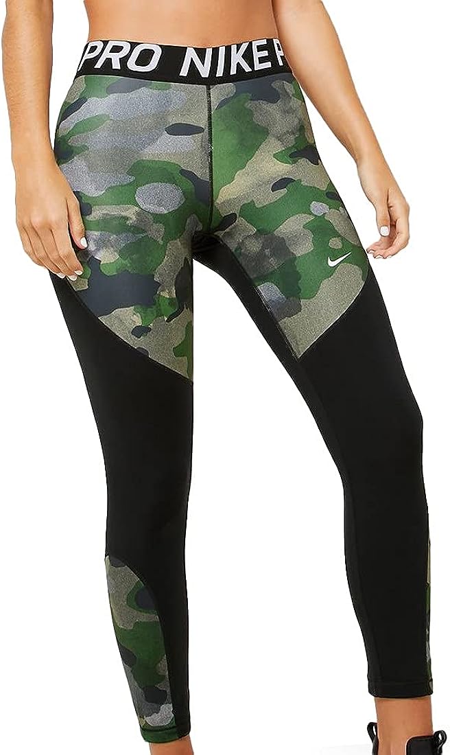 NIKE PRO ARMY GREEN/BLACK BV3098-723 TAMPRĖS