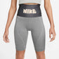 NIKE SPORTSWEAR HIGH-RISE DM6777-254 GREY ŠORTAI