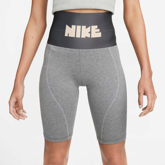 NIKE SPORTSWEAR HIGH-RISE DM6777-254 GREY ŠORTAI