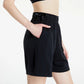 NIKE HIGH-WAIST FLEECE DV0334-010 BLACK ŠORTAI