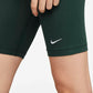 NIKE SPORTSWEAR ESSENTIAL BIKER CZ8526-397 DARK GREEN ŠORTAI