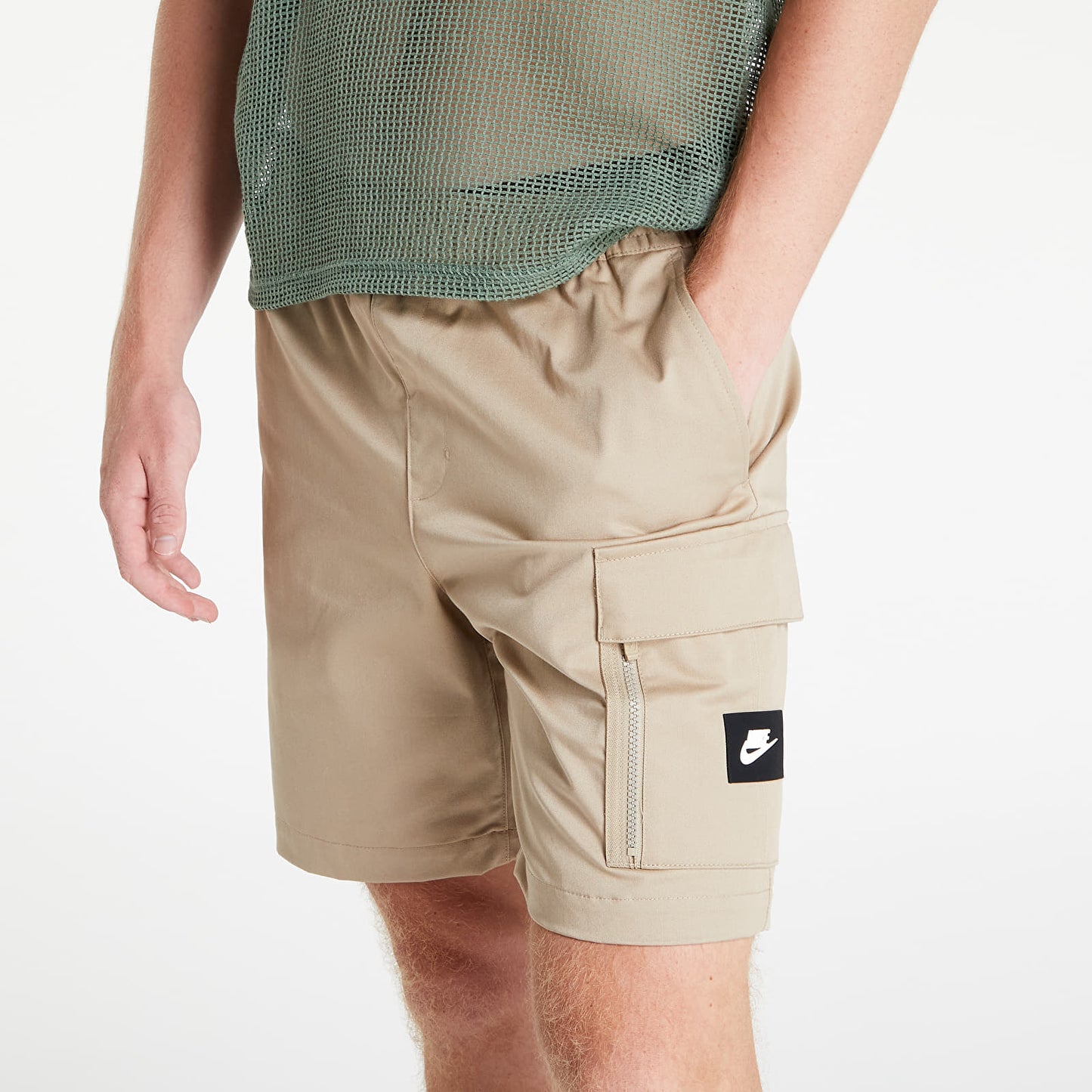 NIKE SPORTSWEAR ESSENTIALS CARGO WET SAND DV1126-247 ŠORTAI