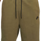 NIKE TECH FLEECE ARMY GREEN CU4503-222 ŠORTAI