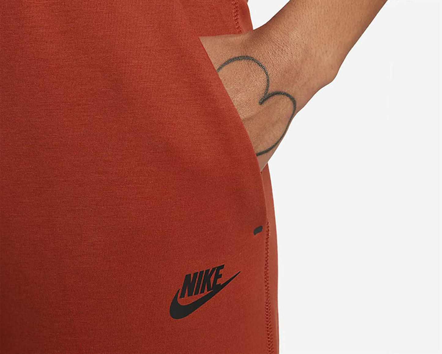 NIKE SPORTSWEAR TECH FLEECE TOMATO RED CW4292-623 KELNĖS