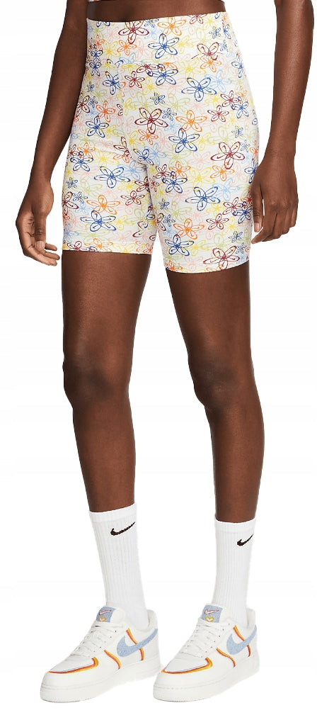 NIKE SPORTSWEAR TIGHTFIT DZ3515-133 WHITE/COLOR MIX ŠORTAI