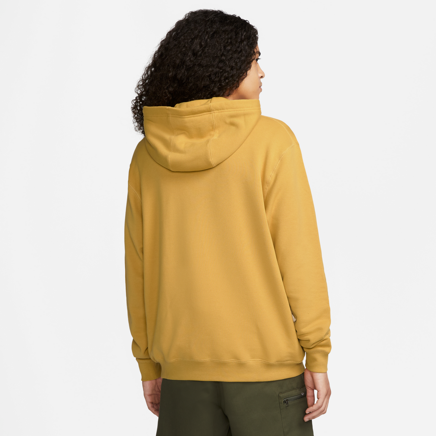 NIKE UNISEX MUSTARD YELLOW DH2644-777 DŽEMPERIS