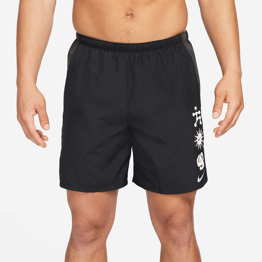 NIKE DRI-FIT WILD RUN CHALLENGER 7" BLACK DM4713-010 ŠORTAI