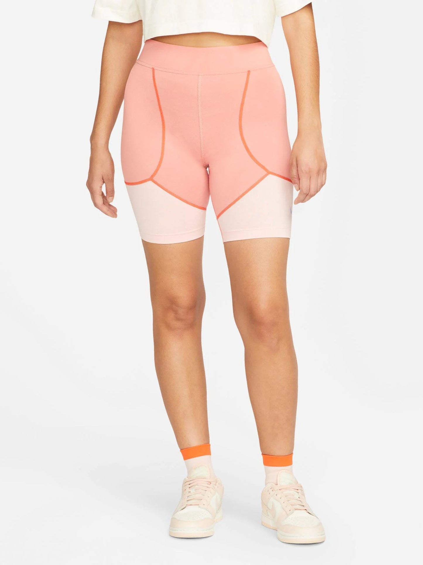 NIKE SPORTSWEAR BIKER DM6642-824 PEACH MIX ŠORTAI