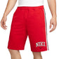 NIKE SPORTSWEAR RETRO FLC RED DZ2555-657 ŠORTAI