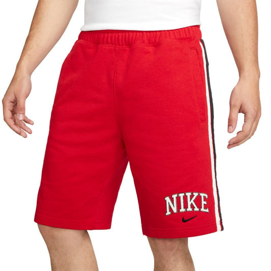 NIKE SPORTSWEAR RETRO FLC RED DZ2555-657 ŠORTAI