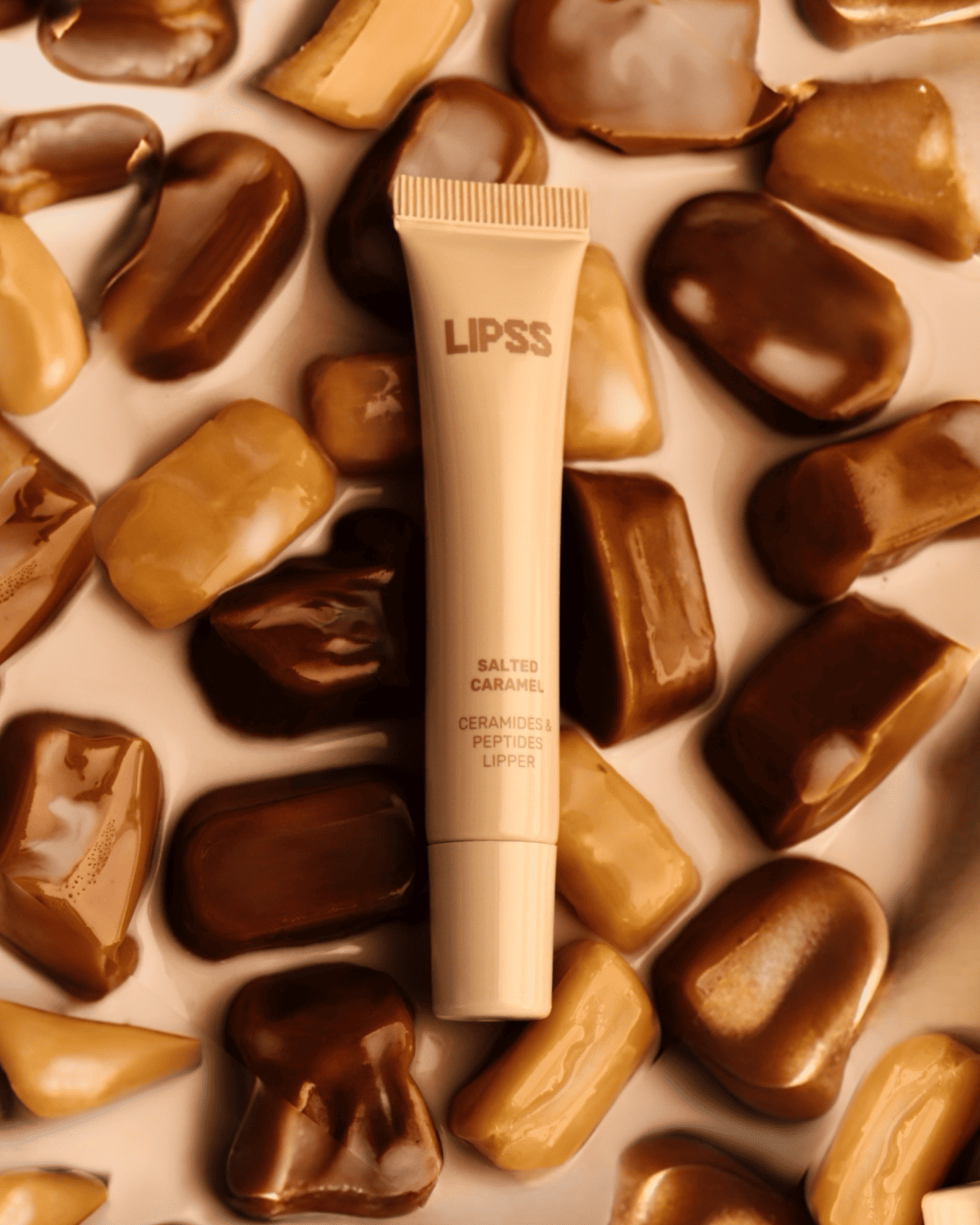 Lipss Lipper Lip Gloss Salted Caramel lūpų blizgesys 8ml
