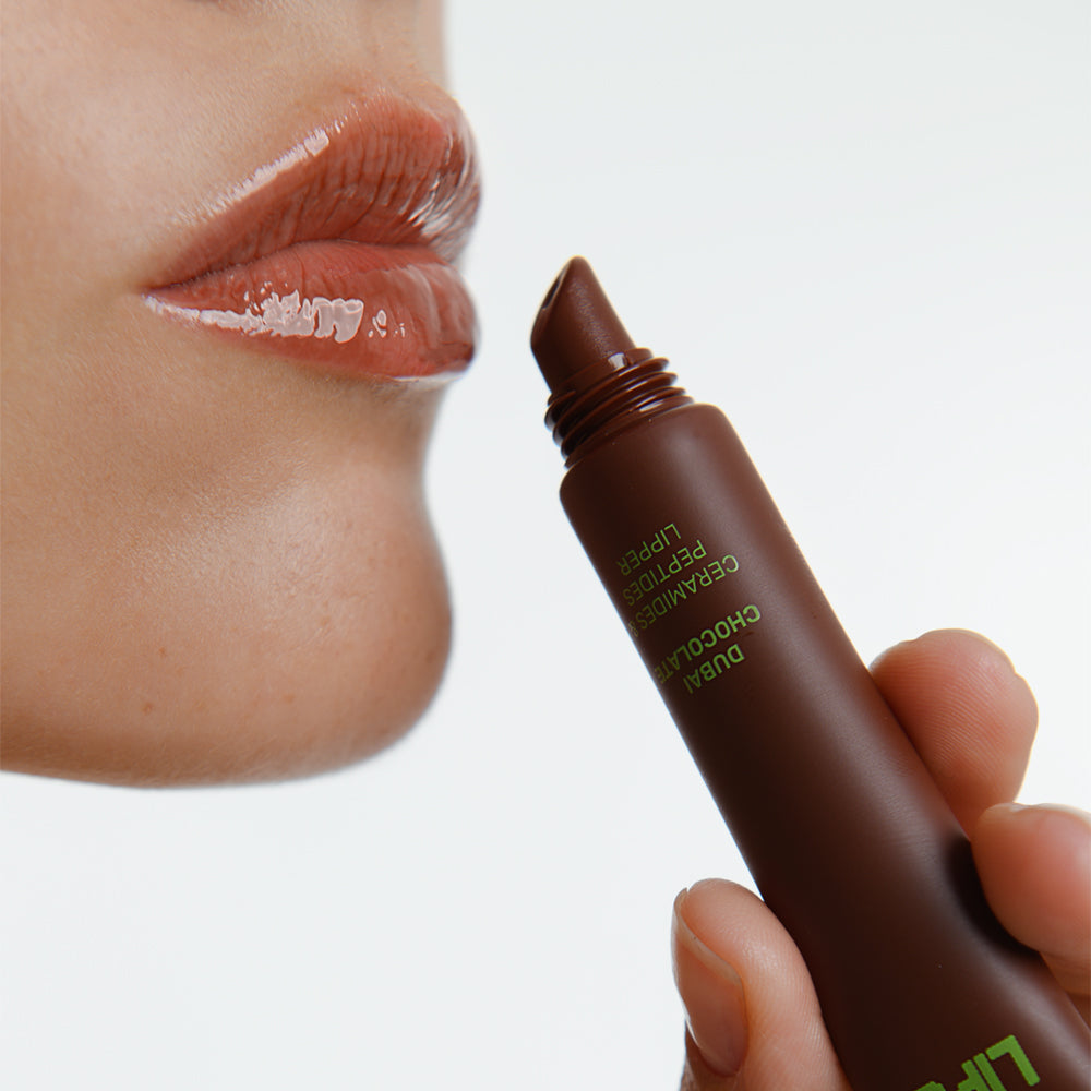 Lipss Lipper Lip Gloss Dubai Chocolate – lūpų blizgesys 9ml