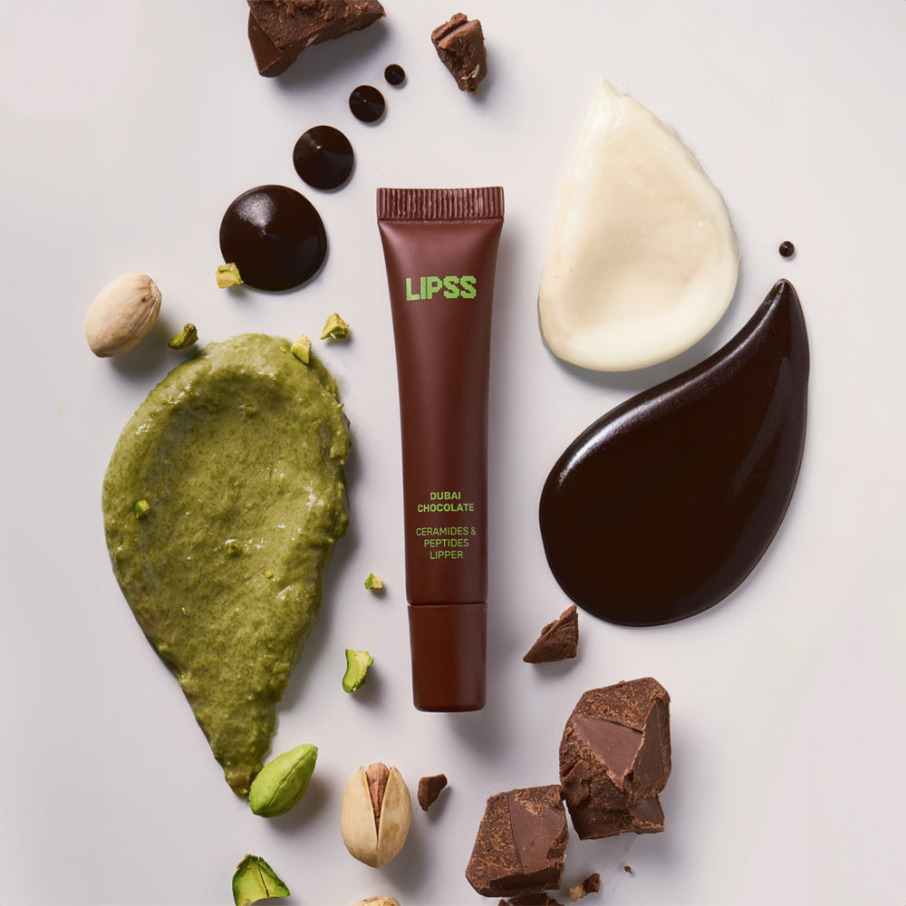 Lipss Lipper Lip Gloss Dubai Chocolate – lūpų blizgesys 9ml