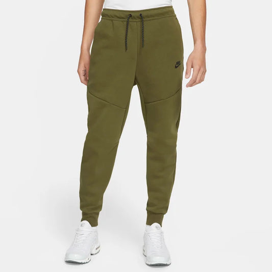 NIKE SPORTSWEAR TECH FLEECE ARMY GREEN CU4495-326 KELNĖS