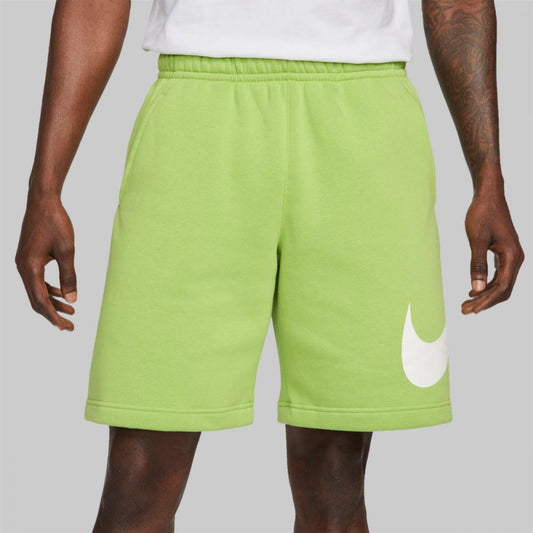 NIKE SPORTSWEAR CLUB GRAPHIC LIME GREEN BV2721-332 ŠORTAI