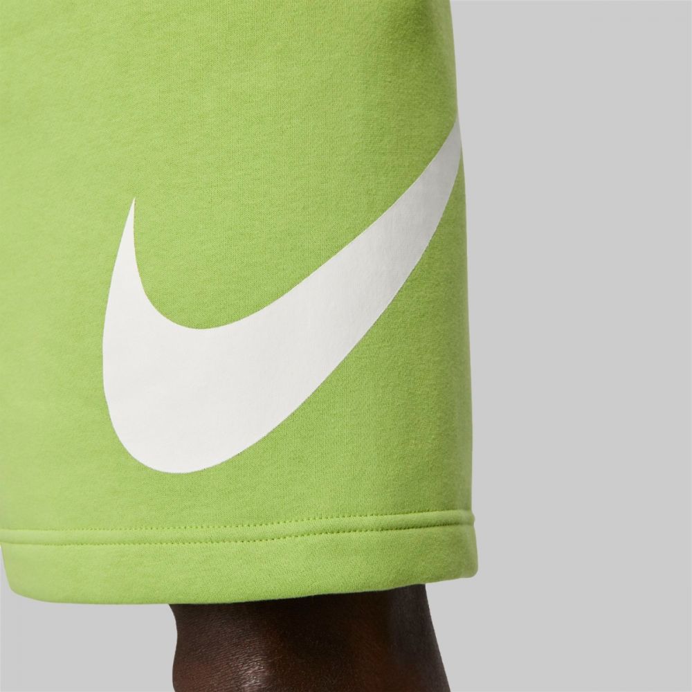 NIKE SPORTSWEAR CLUB GRAPHIC LIME GREEN BV2721-332 ŠORTAI