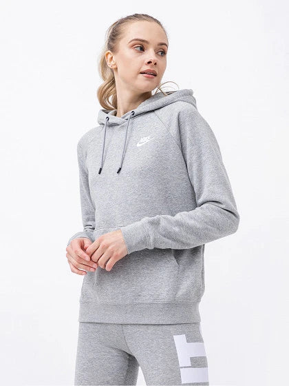 NIKE BV4124-063 LIGHT GREY DŽEMPERIS