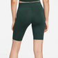 NIKE SPORTSWEAR ESSENTIAL BIKER CZ8526-397 DARK GREEN ŠORTAI