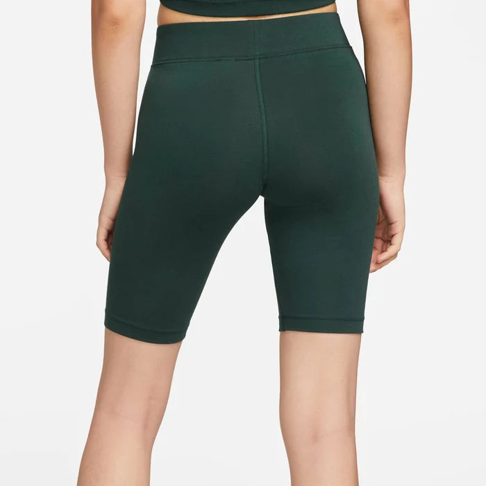 NIKE SPORTSWEAR ESSENTIAL BIKER CZ8526-397 DARK GREEN ŠORTAI