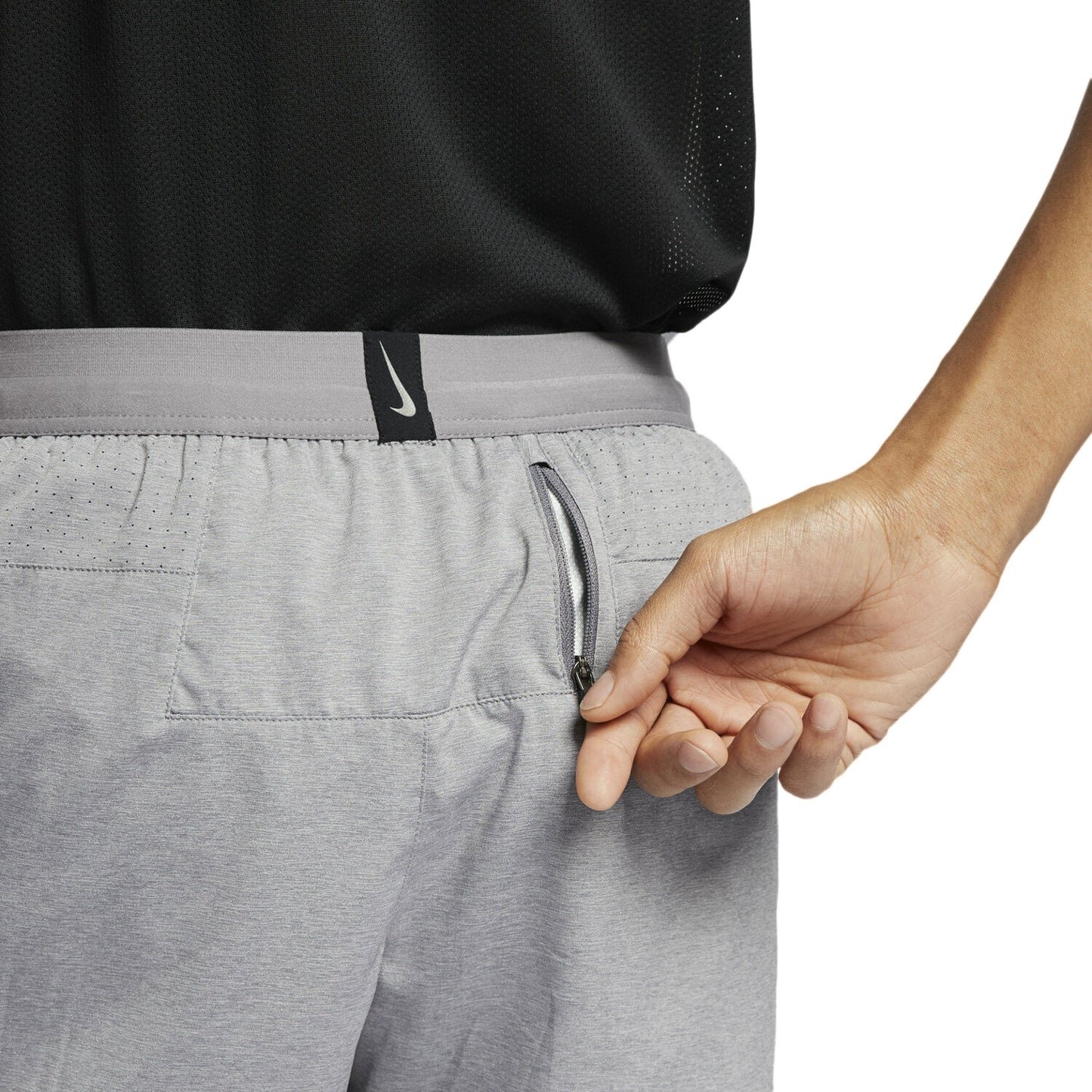 NIKE RUNNING DRIFIT LIGHT GREY CT7888-056 ŠORTAI