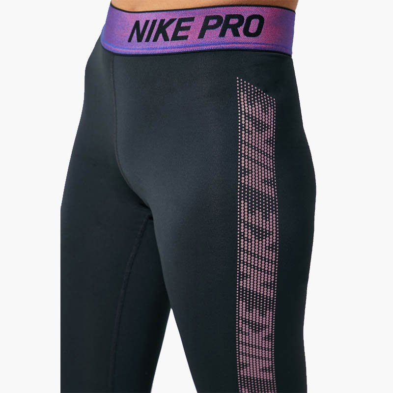 NIKE PRO BLACK/PURPLE BV3301-011 TAMPRĖS