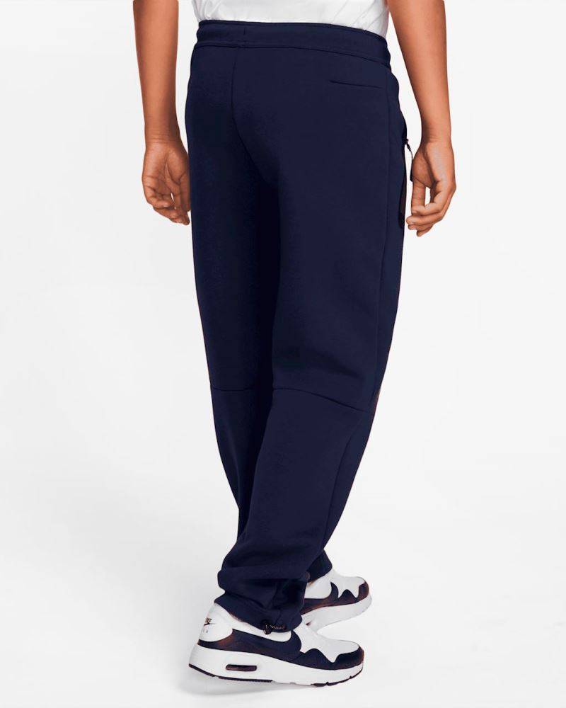 NIKE SPORTSWEAR TECH FLEECE STRAIGHT NIGHT BLUE DQ4312-410 KELNĖS