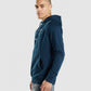 GYMSHARK SHARKHEAD INFILL HOODIE NAVY DŽEMPERIS