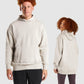 GYMSHARK RESET UNISEX HOODIE CREAM DŽEMPERIS