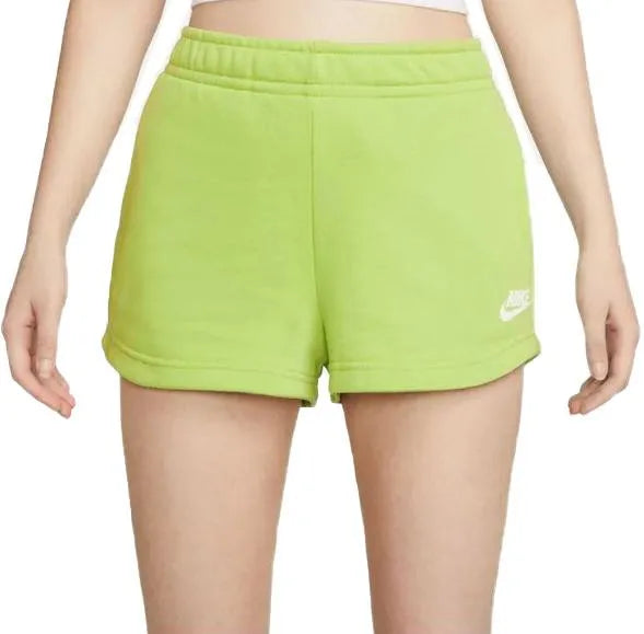NIKE FLOWER ESSENTIAL FLEECE DZ3511-332 LIME ŠORTAI