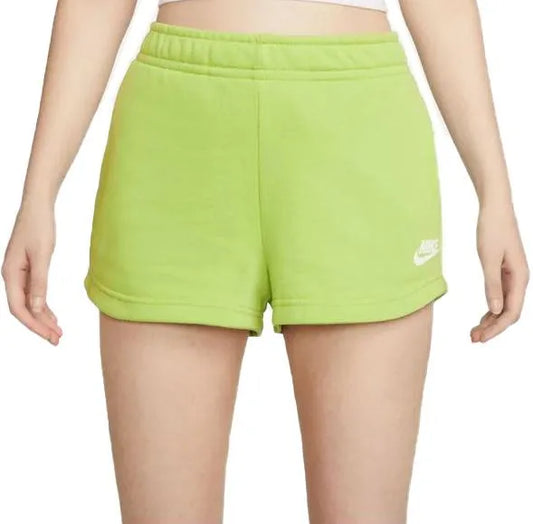 NIKE FLOWER ESSENTIAL FLEECE DZ3511-332 LIME ŠORTAI