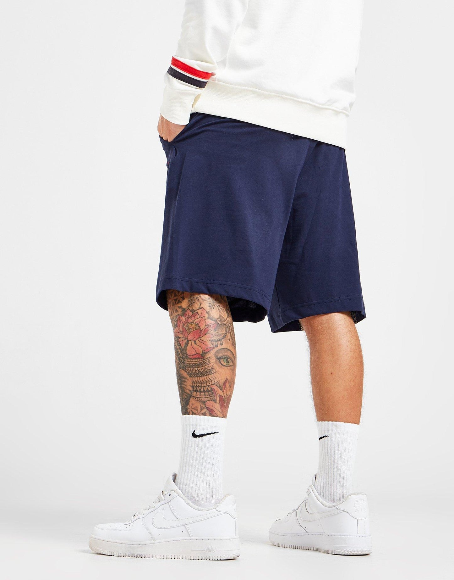 NIKE SPORTSWEAR CLUB NAVY BLUE DZ2543-451 ŠORTAI