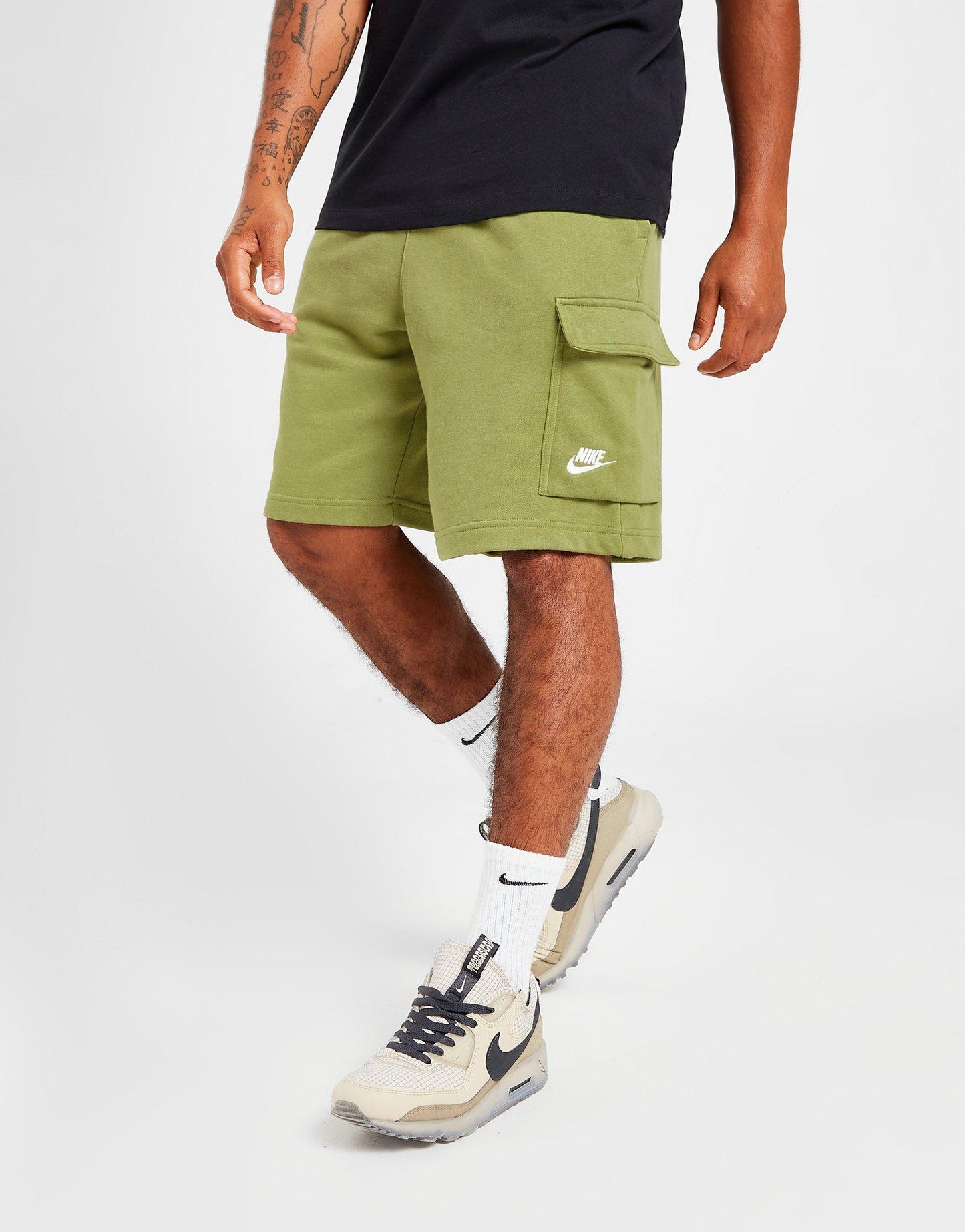 NIKE CARGO OLIVE GREEN DD7014-334 ŠORTAI