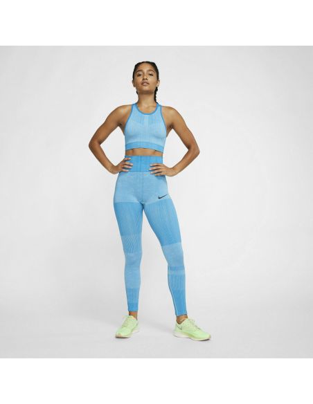 NIKE POWER POCKET LUX TIGHT FIT BLUE BV4656-411 TAMPRĖS