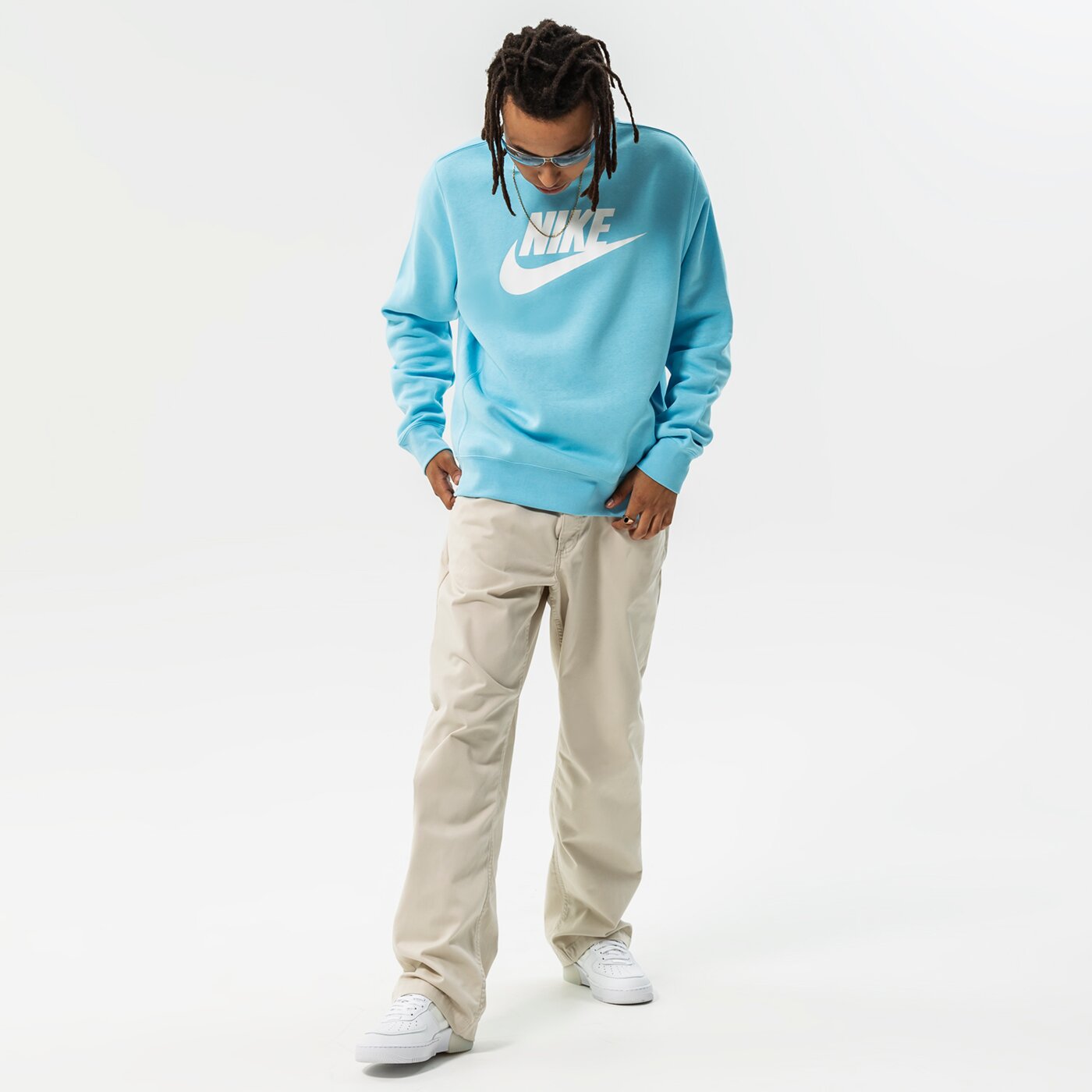 NIKE BABY BLUE DQ4912-499 DŽEMPERIS