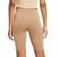 NIKE SPORTSWEAR ESSENTIAL BIKER CZ8526-258 CREAM ŠORTAI