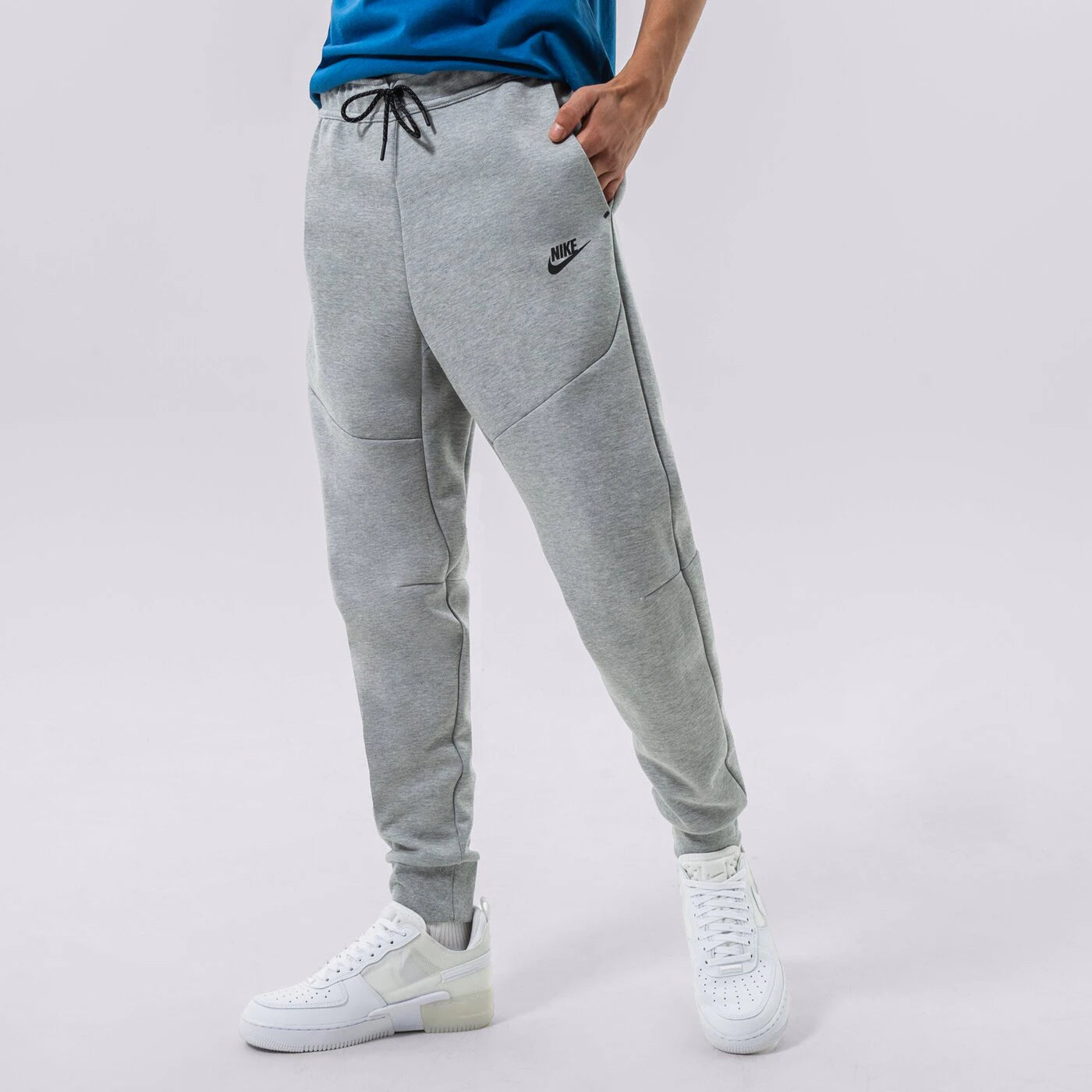 NIKE SPORTSWEAR TECH FLEECE LIGHT GREY CU4495-063 KELNĖS