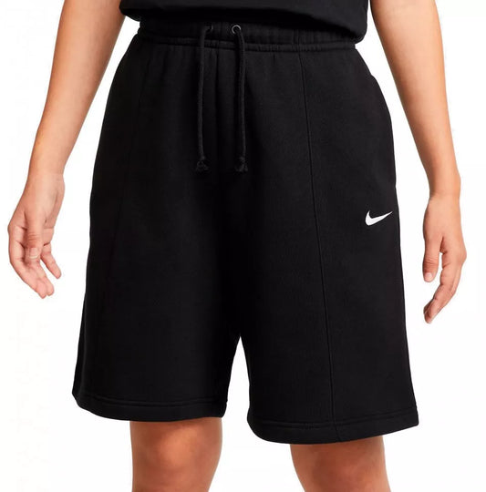 NIKE DM6123-010 ESSENTIAL FLEECE BLACK ŠORTAI