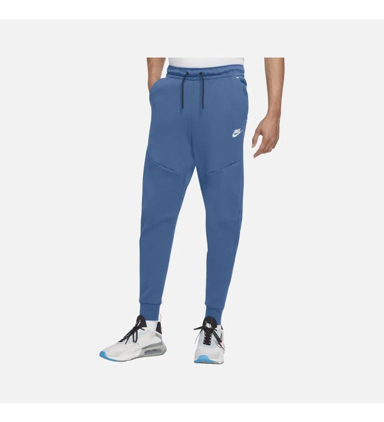 NIKE SPORTSWEAR TECH FLEECE GLAUCOUS BLUE CU4495-407 KELNĖS