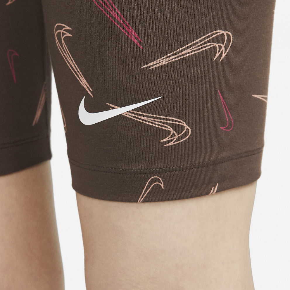 NIKE SPORTSWEAR BIKER DO2561-237 BROWN ŠORTAI