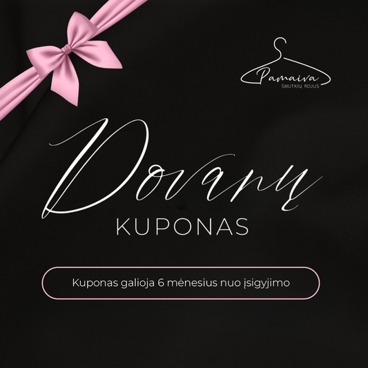 PAMAIVA DOVANŲ ČEKIS