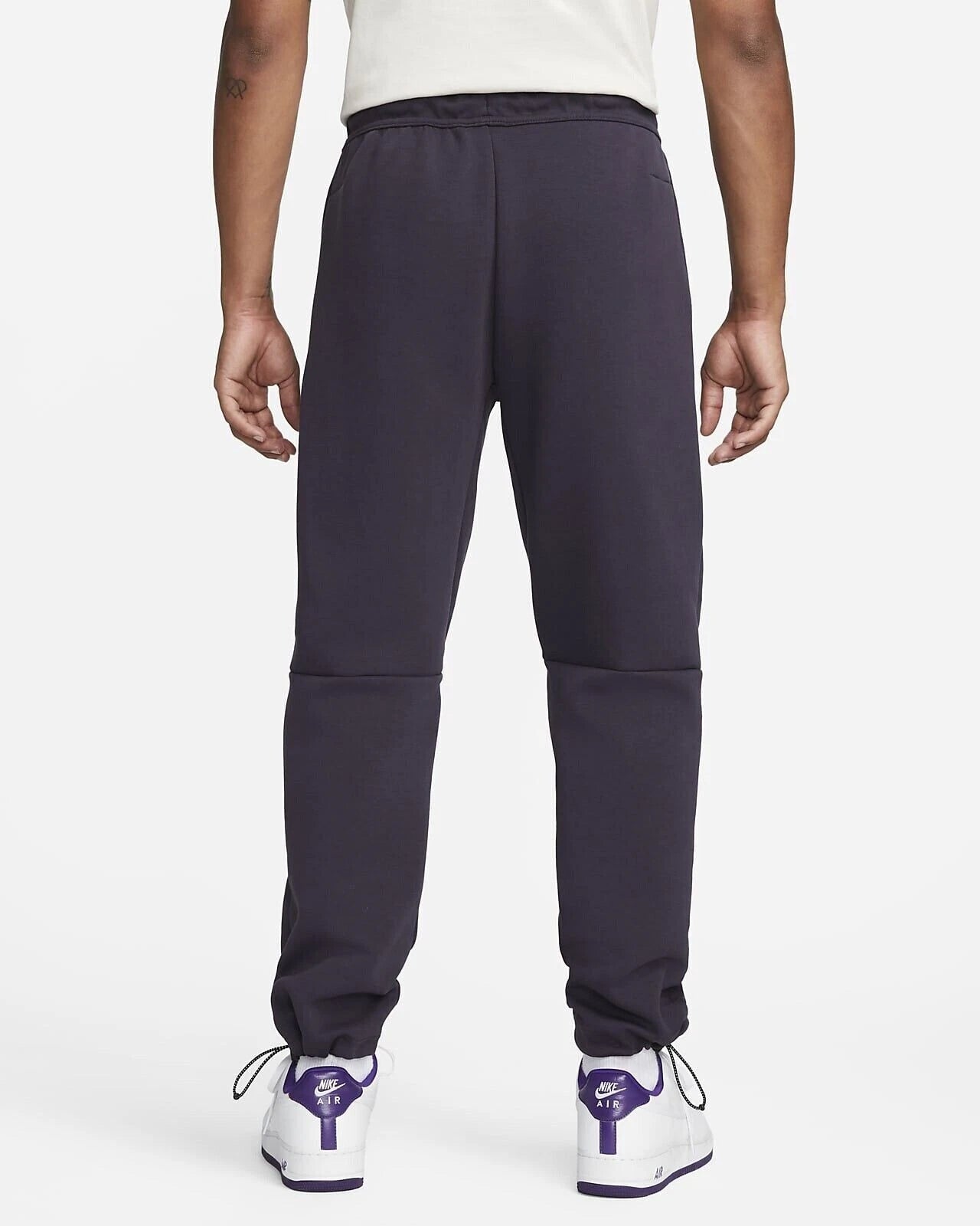 NIKE SPORTSWEAR TECH FLEECE STRAIGHT GRAPE PURPLE DQ4312-030 KELNĖS