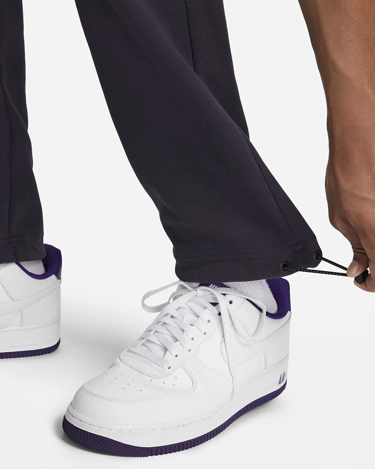 NIKE SPORTSWEAR TECH FLEECE STRAIGHT GRAPE PURPLE DQ4312-030 KELNĖS