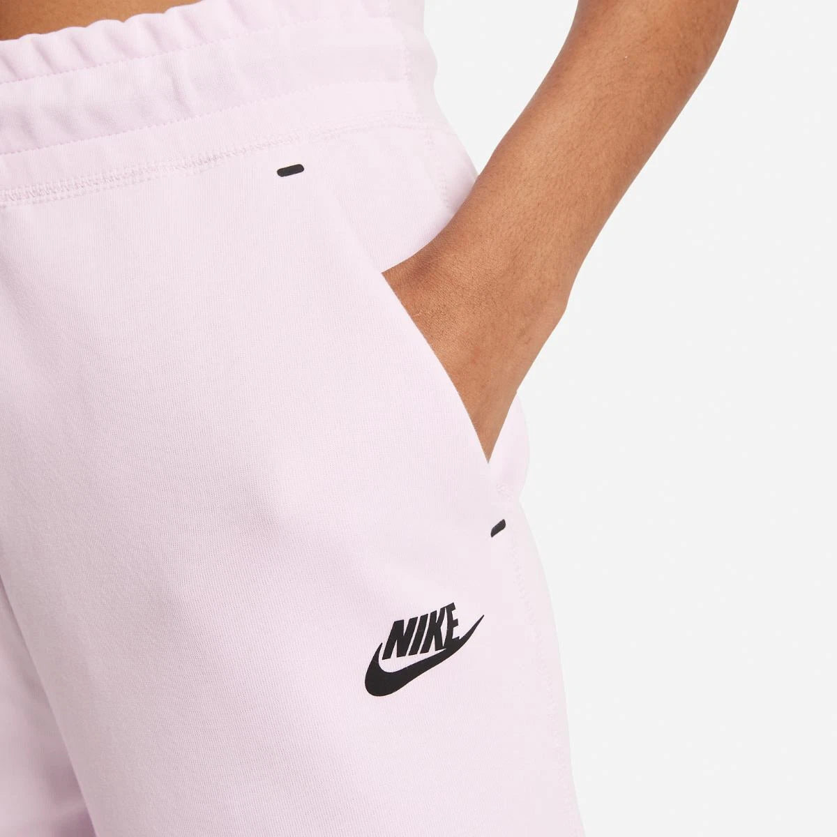 NIKE SPORTSWEAR TECH FLEECE BABY PINK CW4292-695 KELNĖS