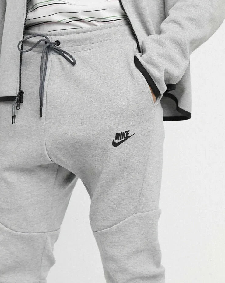 NIKE SPORTSWEAR TECH FLEECE CLOUD GREY 805162-063 KELNĖS