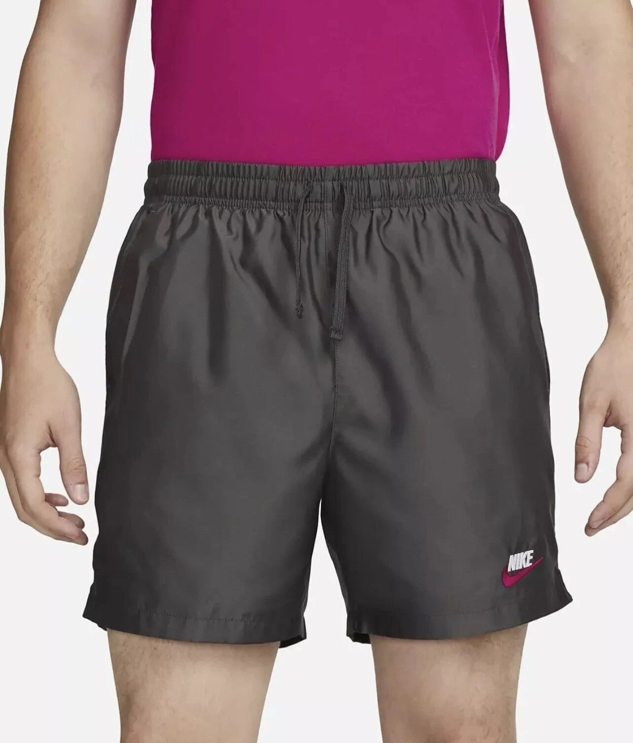 NIKE SPORTSWEAR SPORT ESSENTIAL DARK GREY DZ2534-070 ŠORTAI