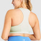 GYMSHARK ESSENTIAL RACER BACK LIME GREEN LIEMENĖLĖ