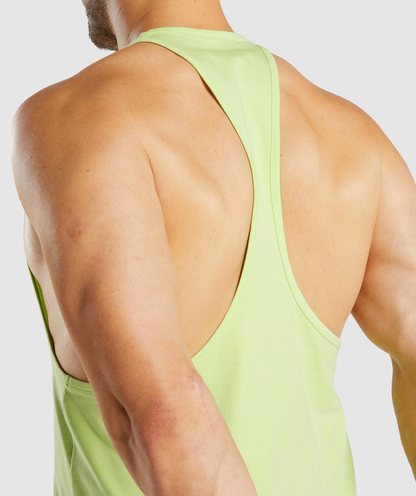 GYMSHARK SHARKHEAD INFILL STRINGER LIME GREEN SPORTINĖ PALAIDINĖ