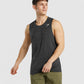 GYMSHARK ARRIVAL MARL TANK BLACK SPORTINĖ PALAIDINĖ